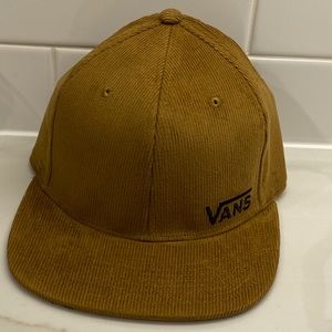 VANS COTTON CORDUROY CAP NEW